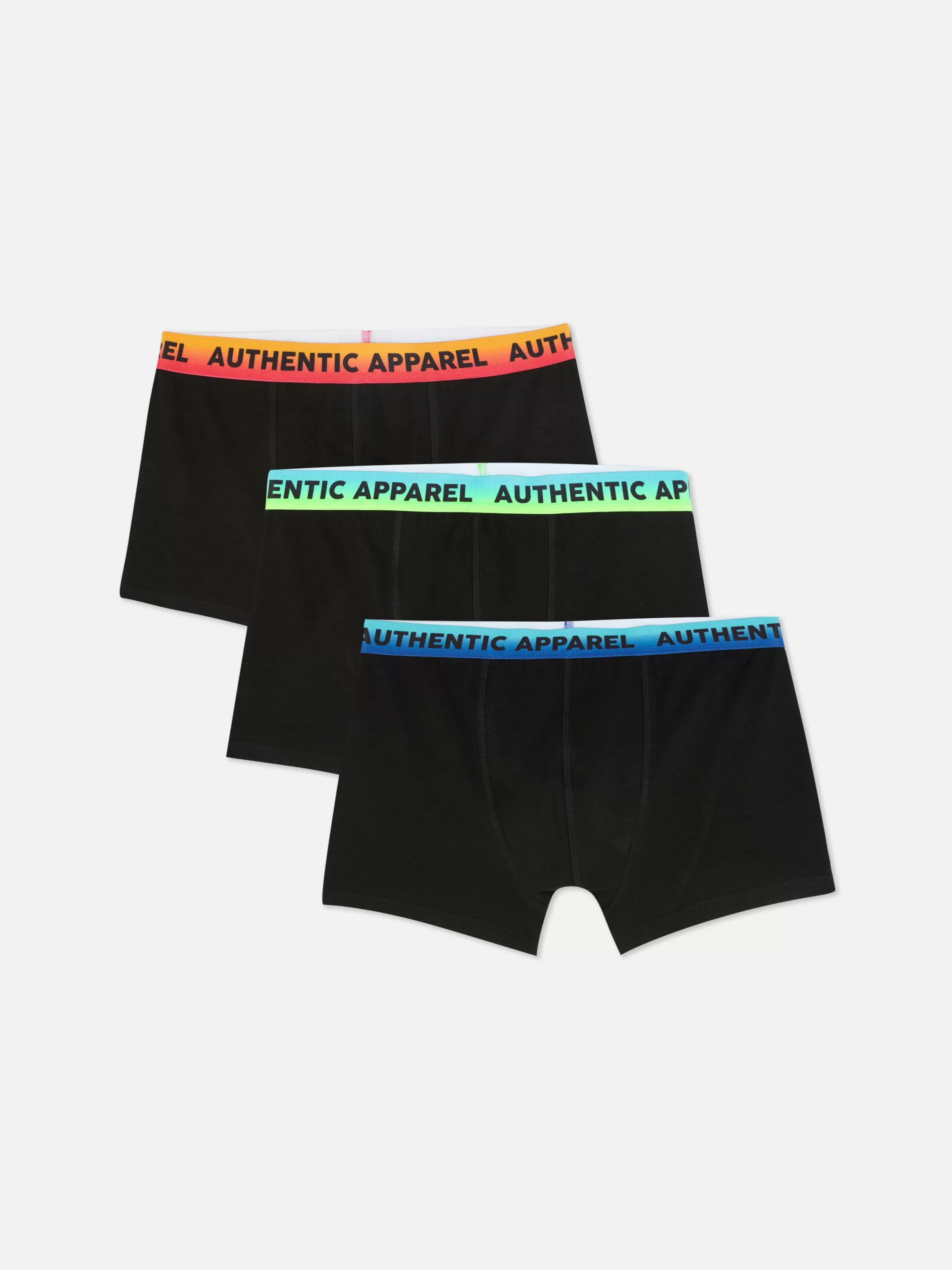 Primark Ondergoed^Boxershort Met Kleurverloop Op Tailleband, Set Van 3