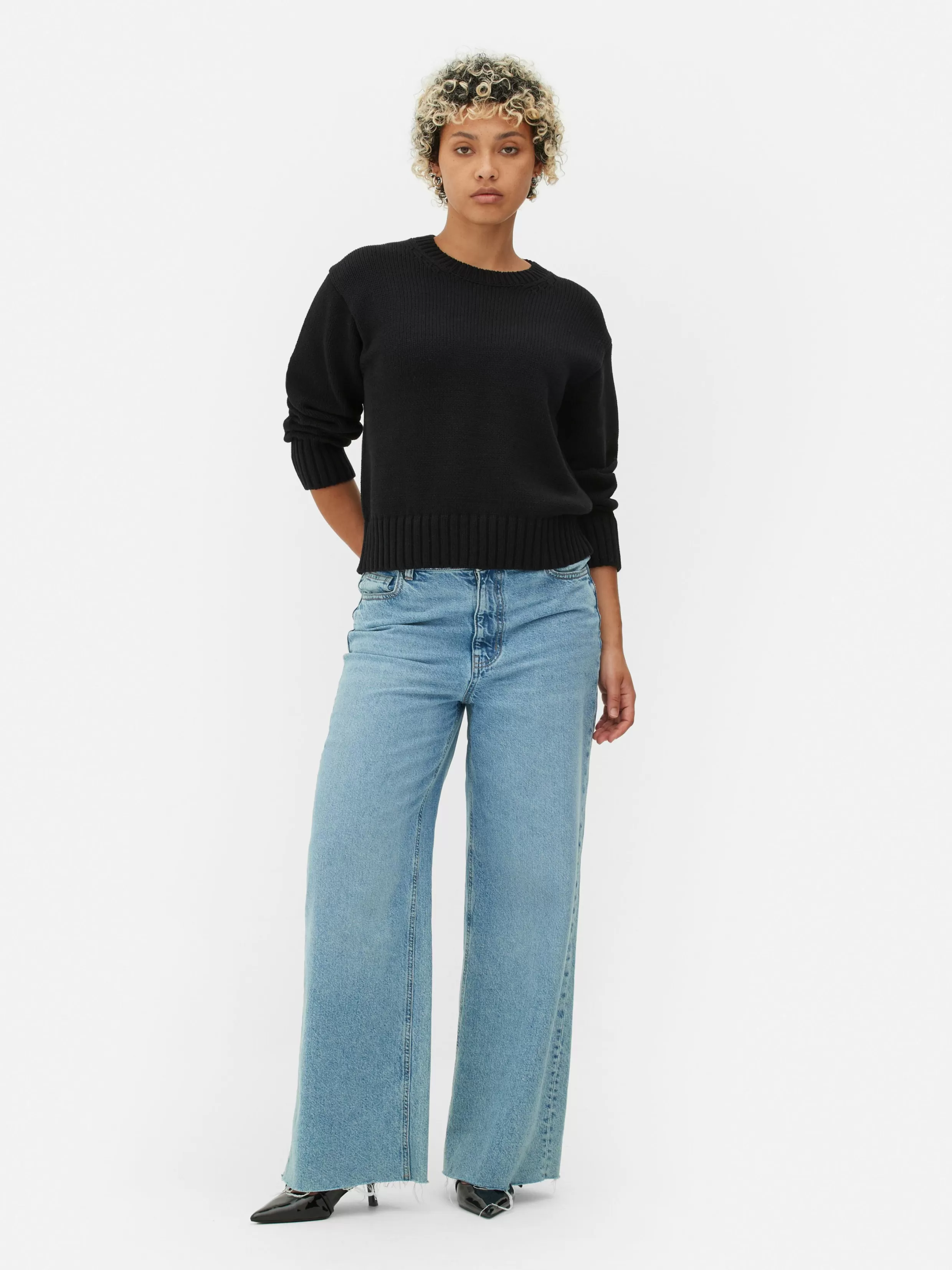 Primark Truien En Vesten^Gebreide Trui Met Ronde Hals