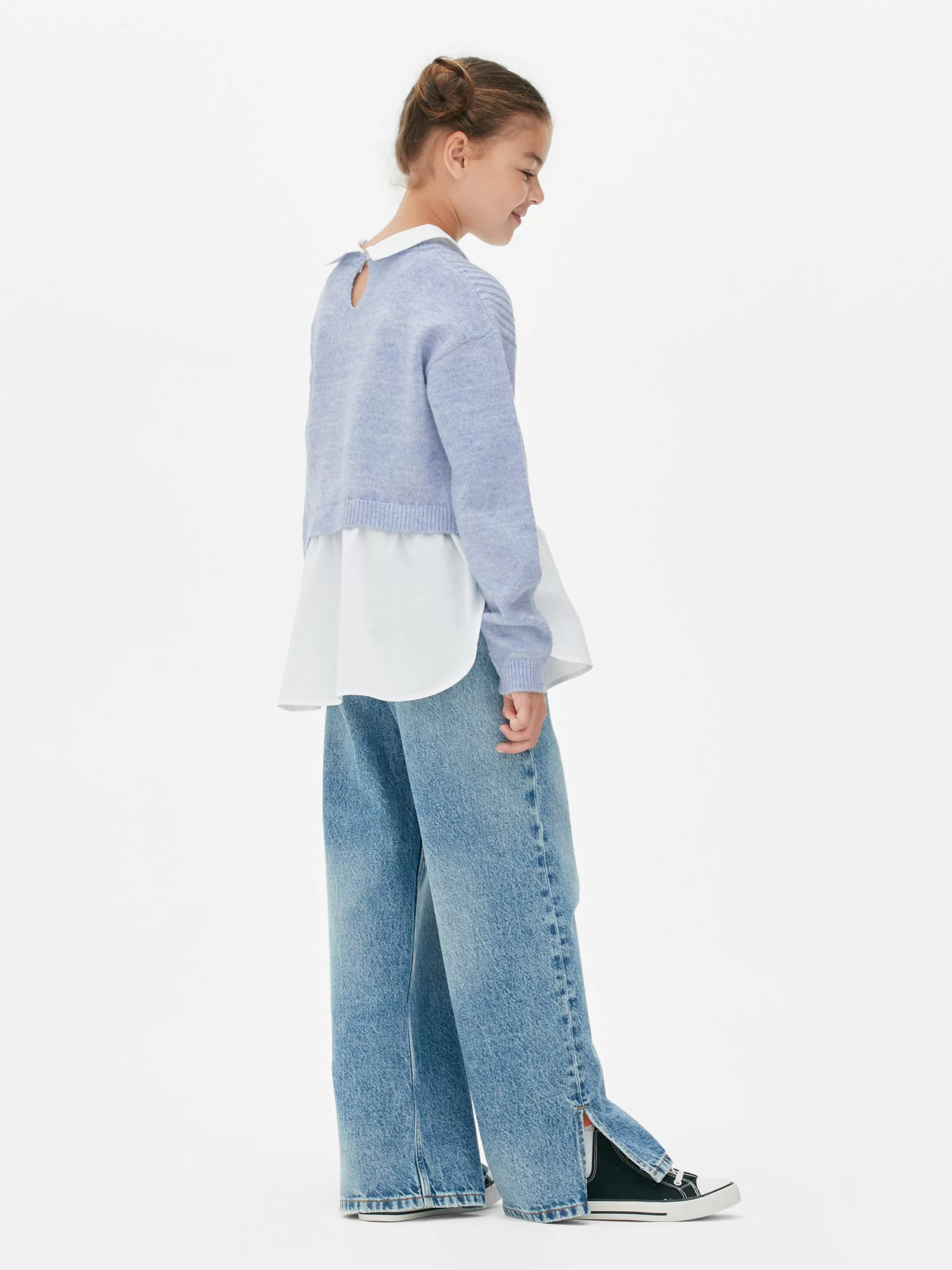 Primark Truien En Vesten^Gelaagde Trui Met Overhemdeffect