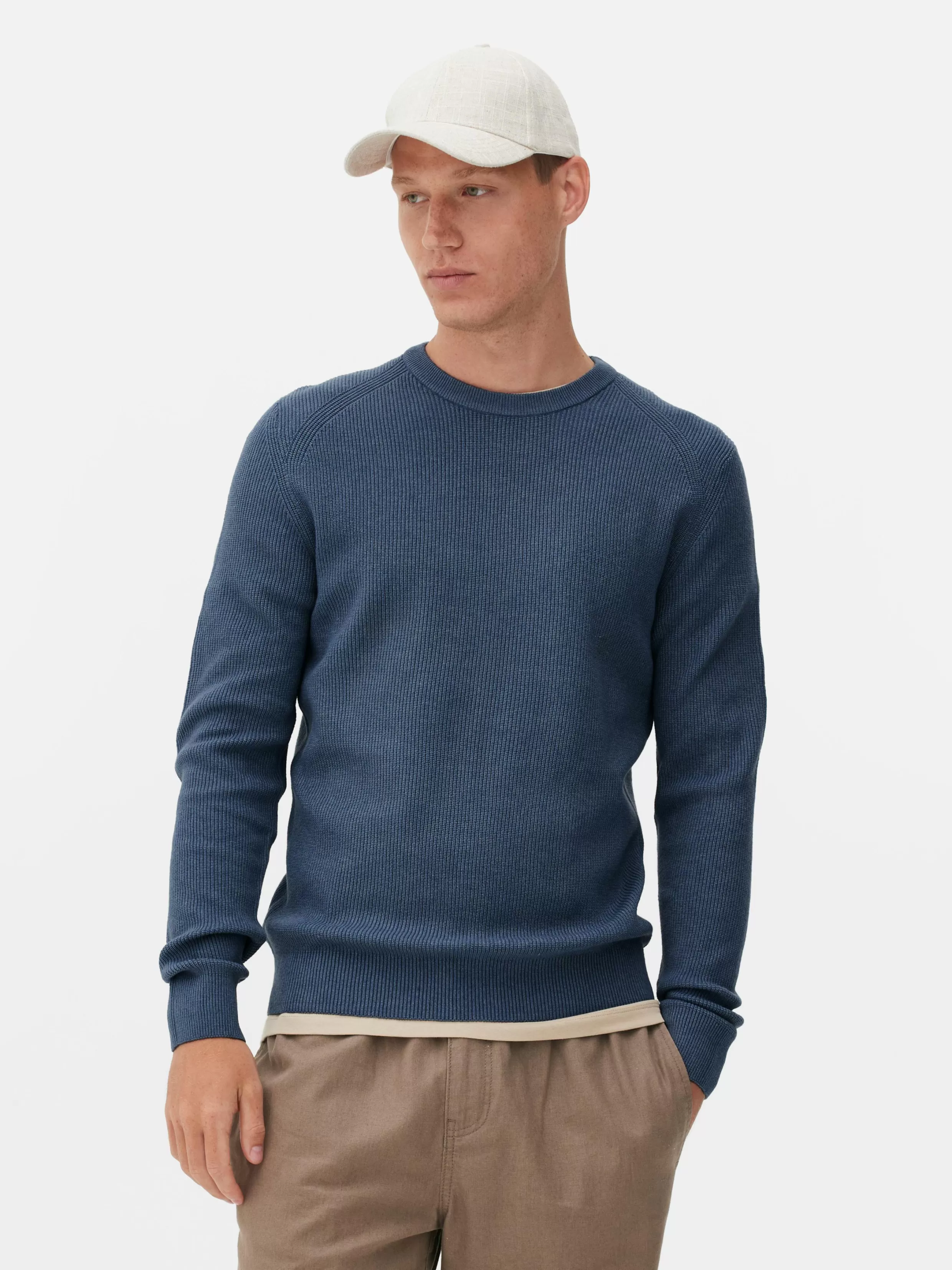 Primark Truien En Vesten^Geribde Trui Met Ronde Hals