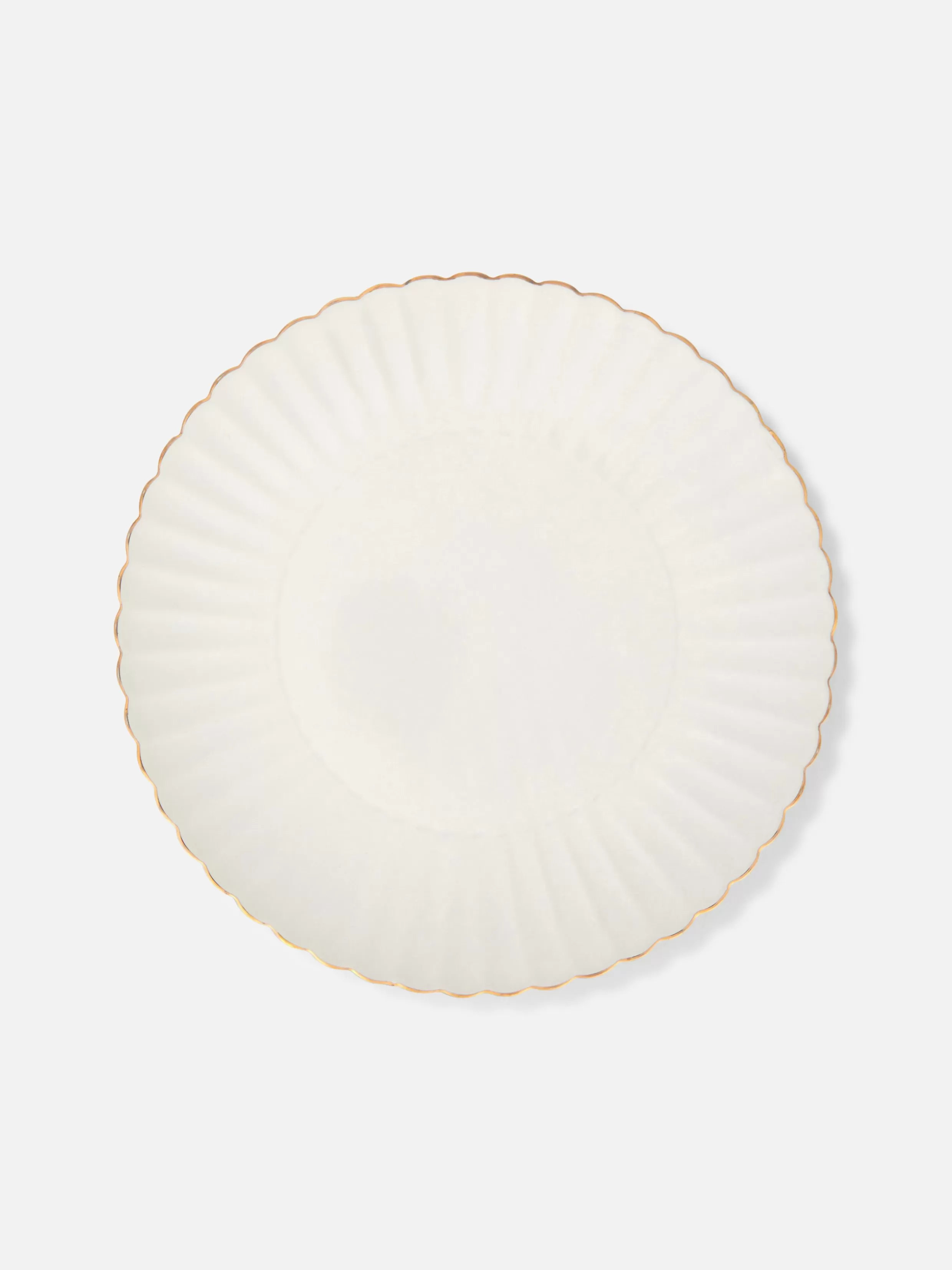 Primark Servies | Borden, Kommen En Schalen^Geschulpt Dinerbord Met Goudkleurige Details