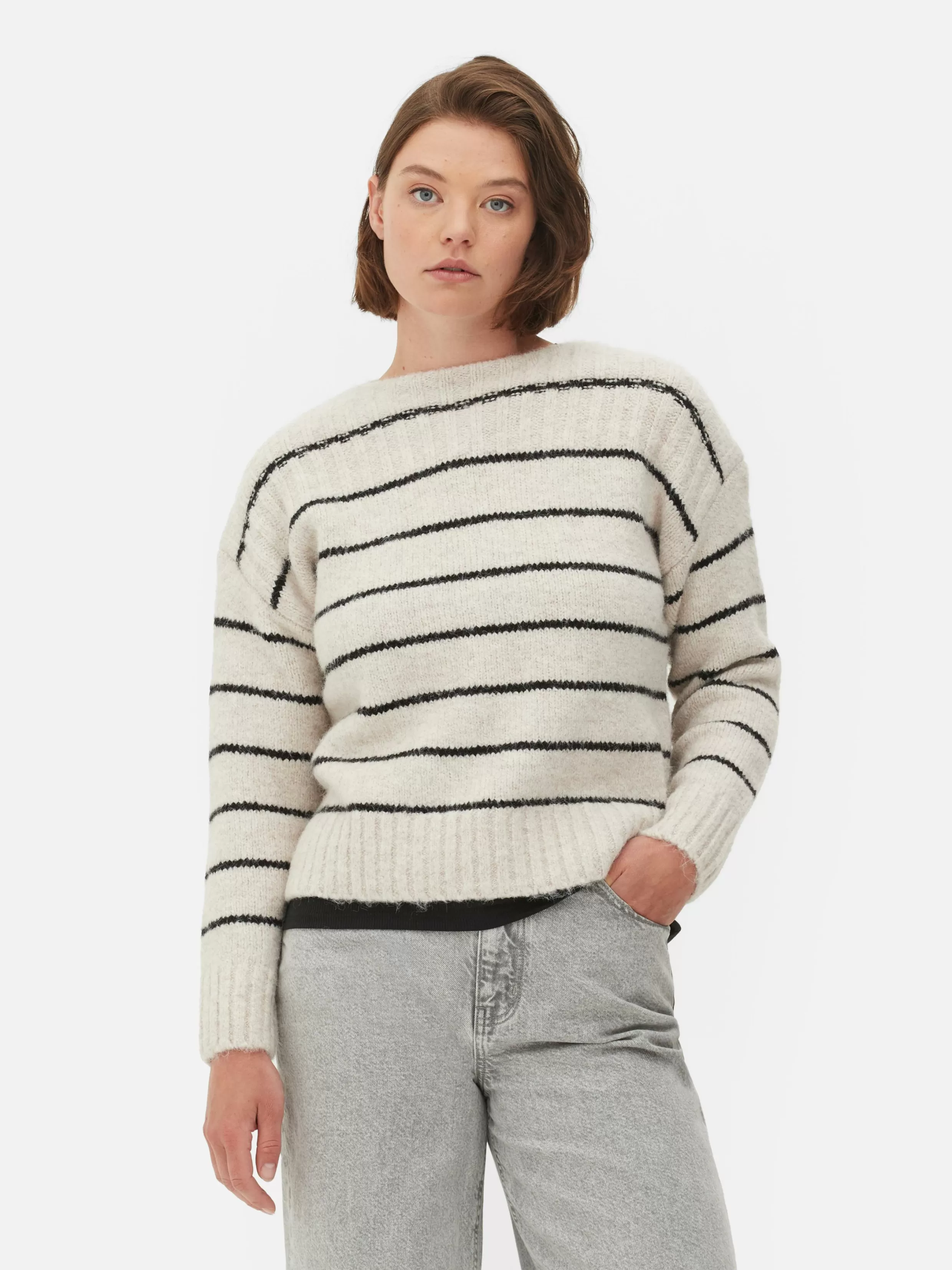 Primark Truien En Vesten^Gestreepte Wijdvallende Trui