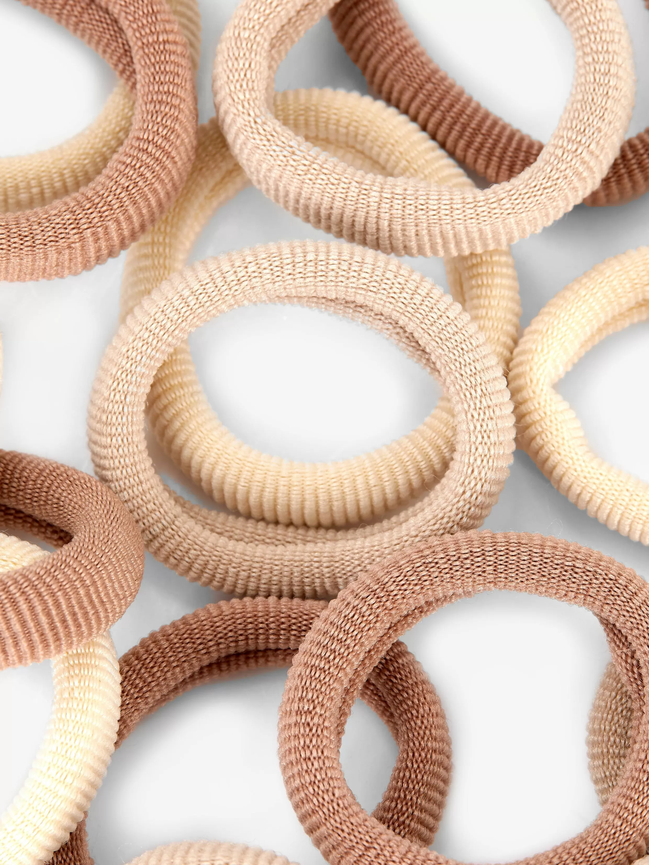 Primark Haaraccessoires^Haarelastiekjes Van Geribde Stof, Set Van 20