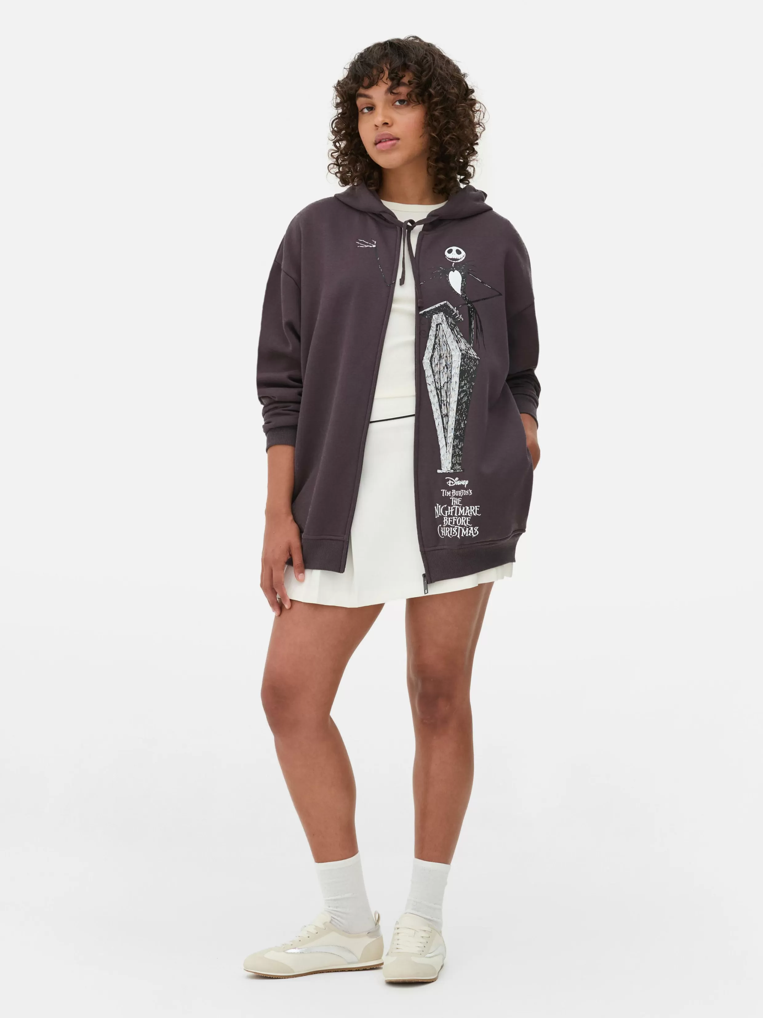 Primark Hoodies En Sweatshirts^Hoodie Met Lange Rits Disney Tim Burton's The Nightmare Before Christmas