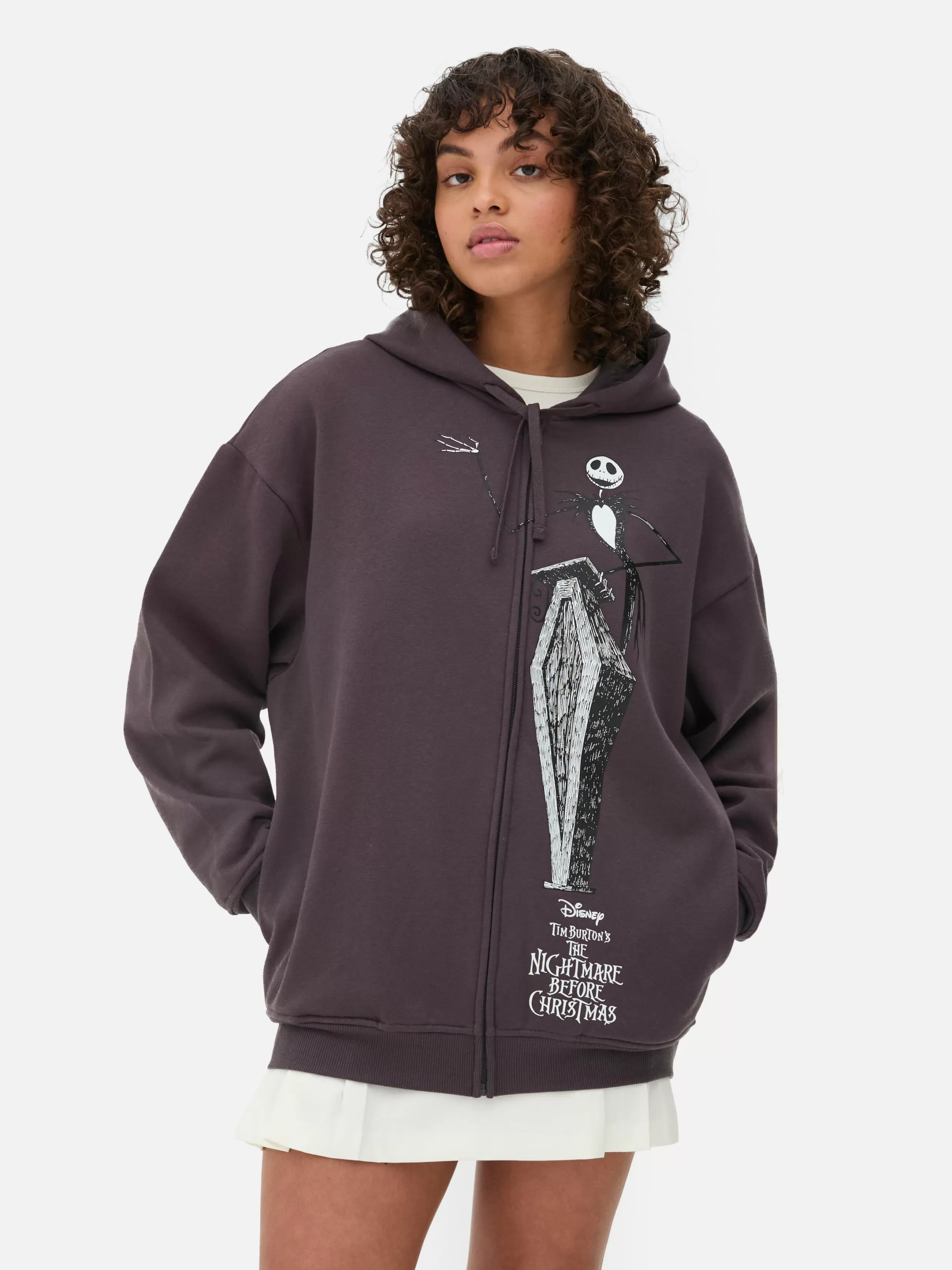 Primark Hoodies En Sweatshirts^Hoodie Met Lange Rits Disney Tim Burton's The Nightmare Before Christmas