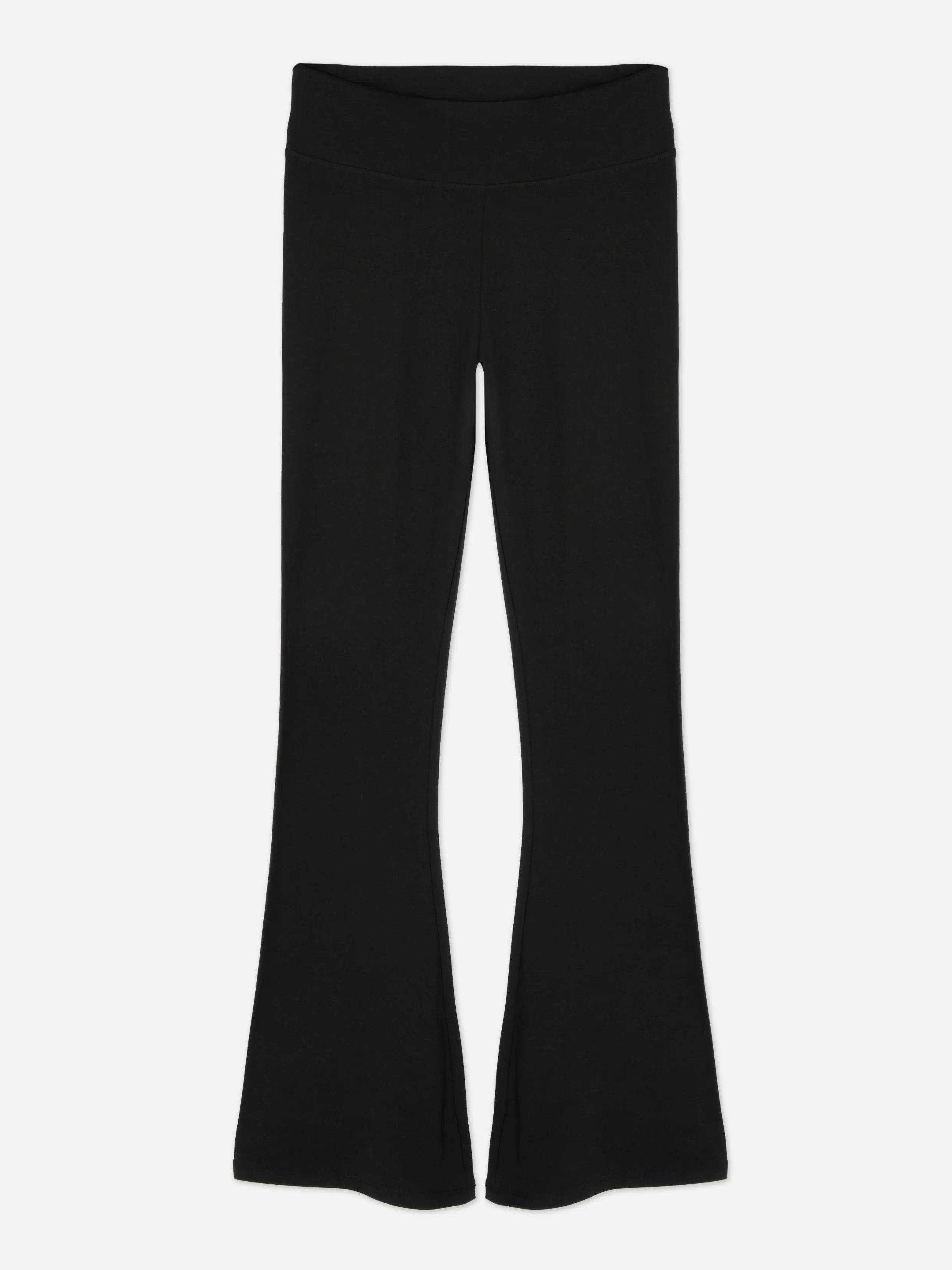 Primark Broeken En Leggings^Jersey Legging Met Hoge Taille En Wijde Pijpen