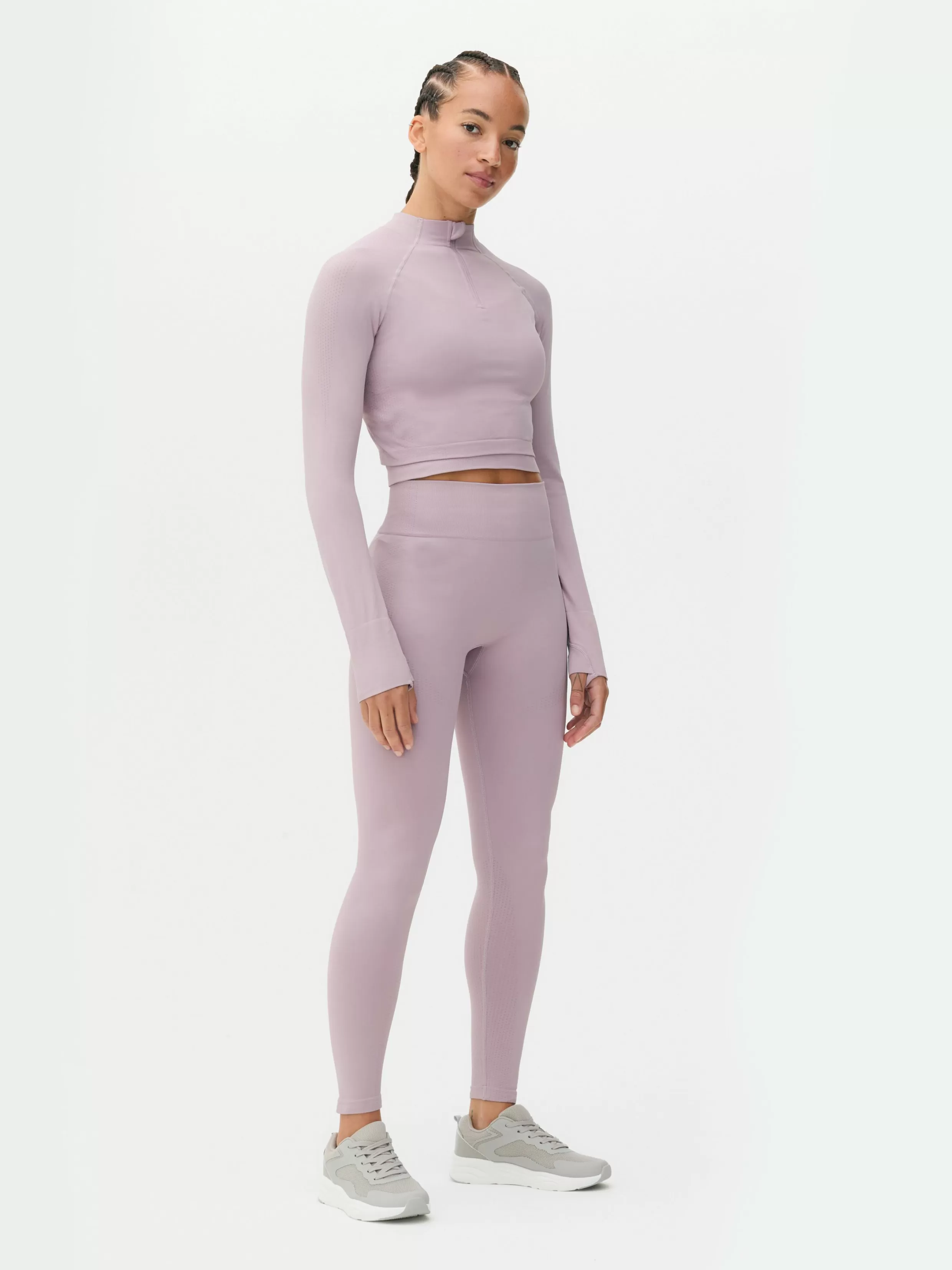 Primark Fitnesskleding En Activewear^Naadloze Corrigerende Sporttop Met Lange Mouwen