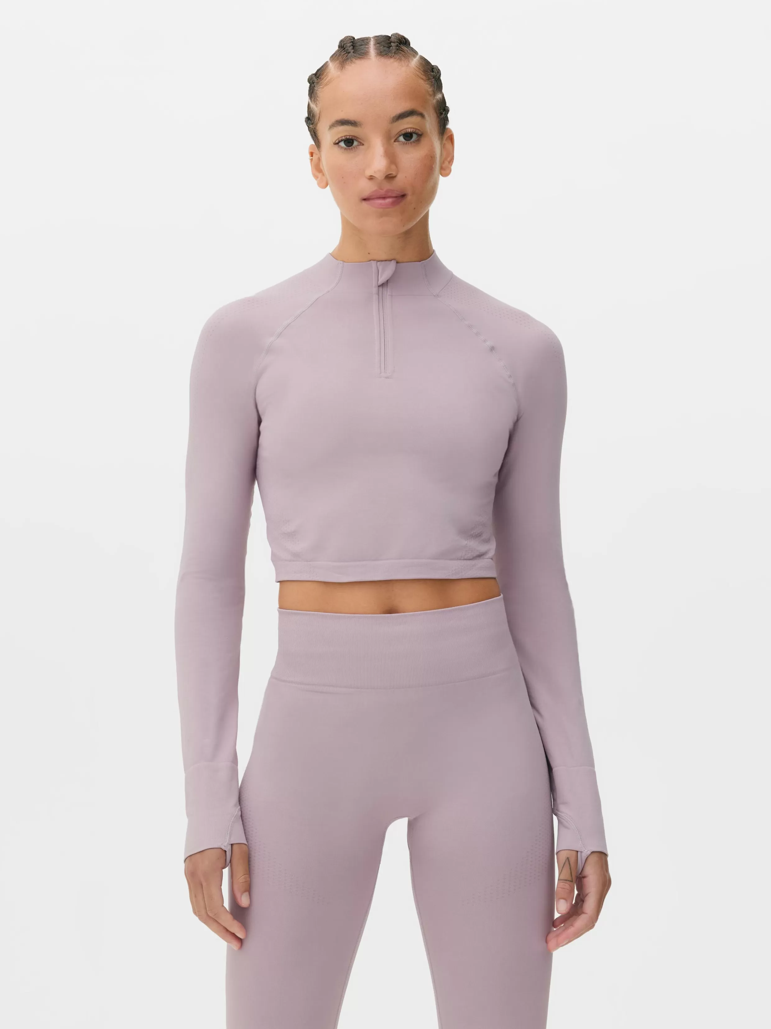 Primark Fitnesskleding En Activewear^Naadloze Corrigerende Sporttop Met Lange Mouwen