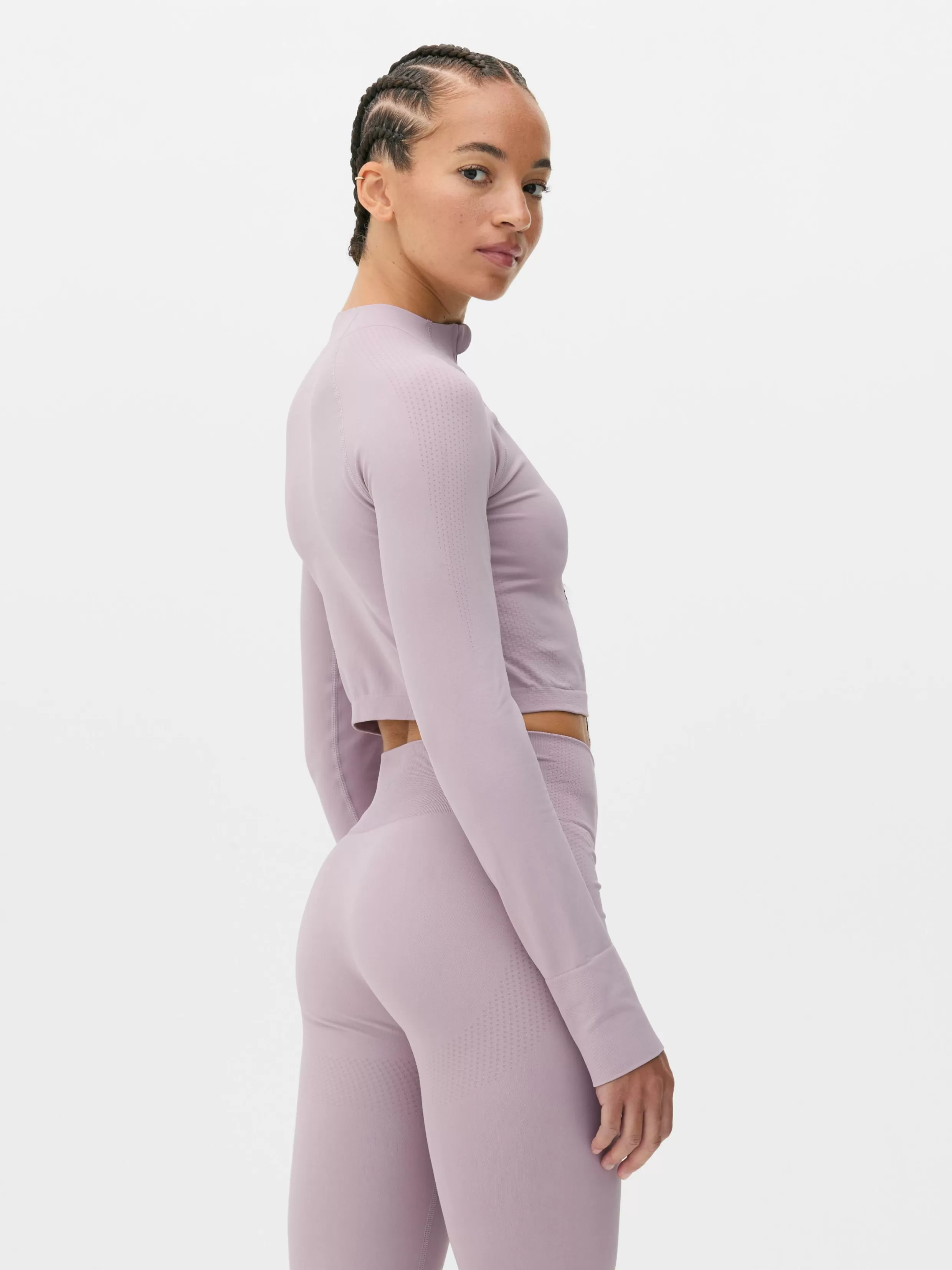 Primark Fitnesskleding En Activewear^Naadloze Corrigerende Sporttop Met Lange Mouwen