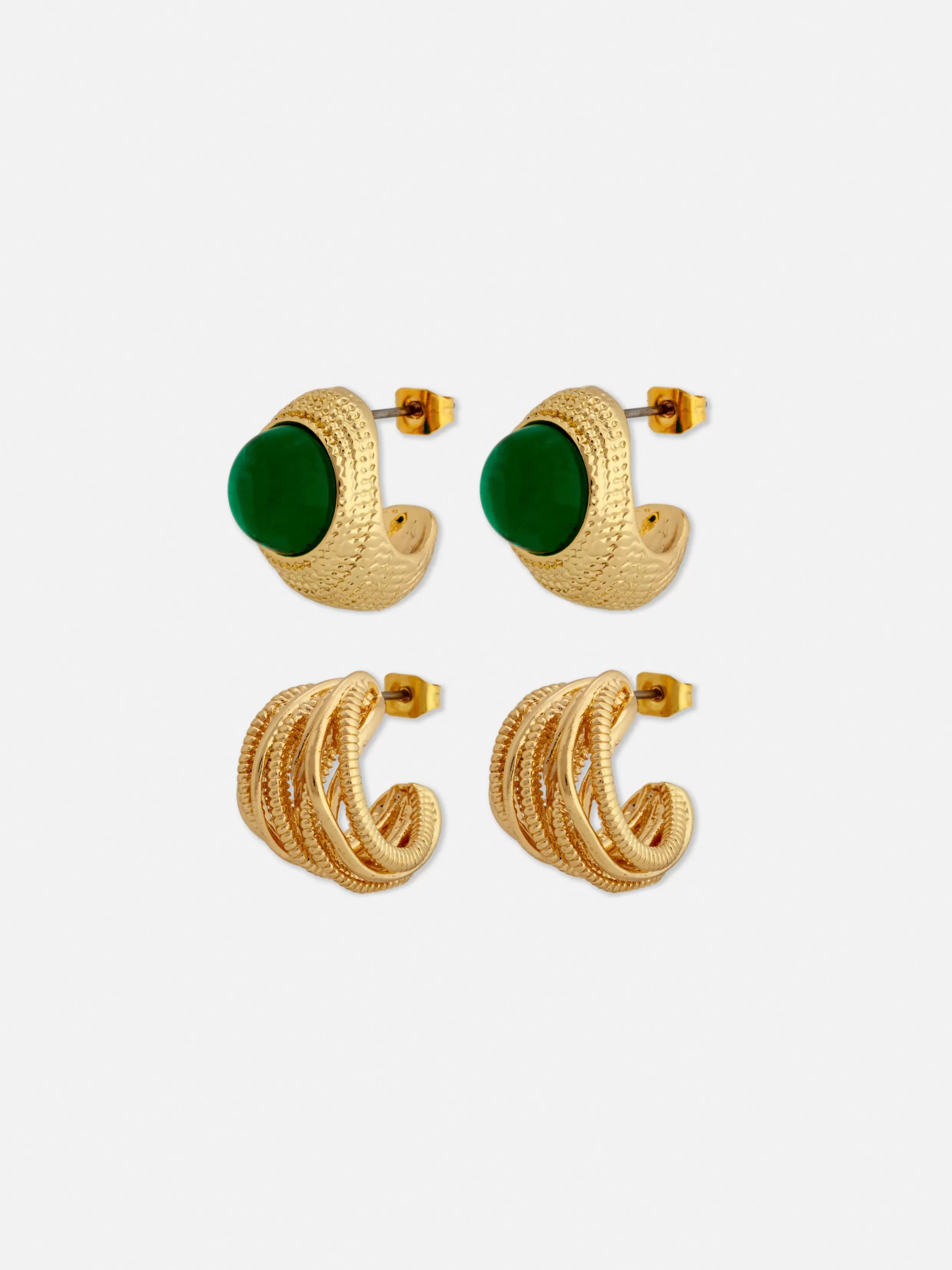 Primark Sieraden^Oorringen Met Textuur Rita Ora, Set Van 2