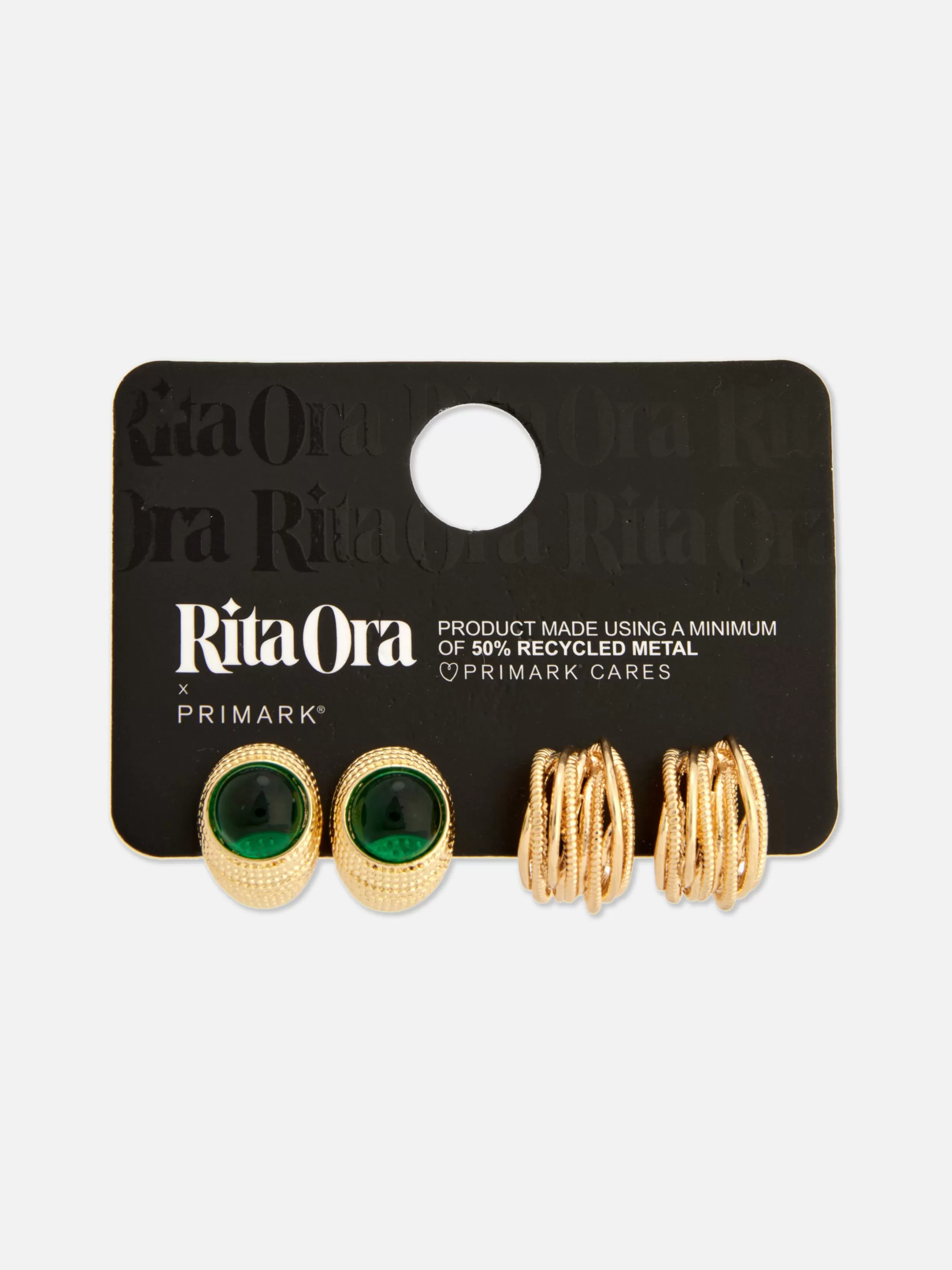 Primark Sieraden^Oorringen Met Textuur Rita Ora, Set Van 2