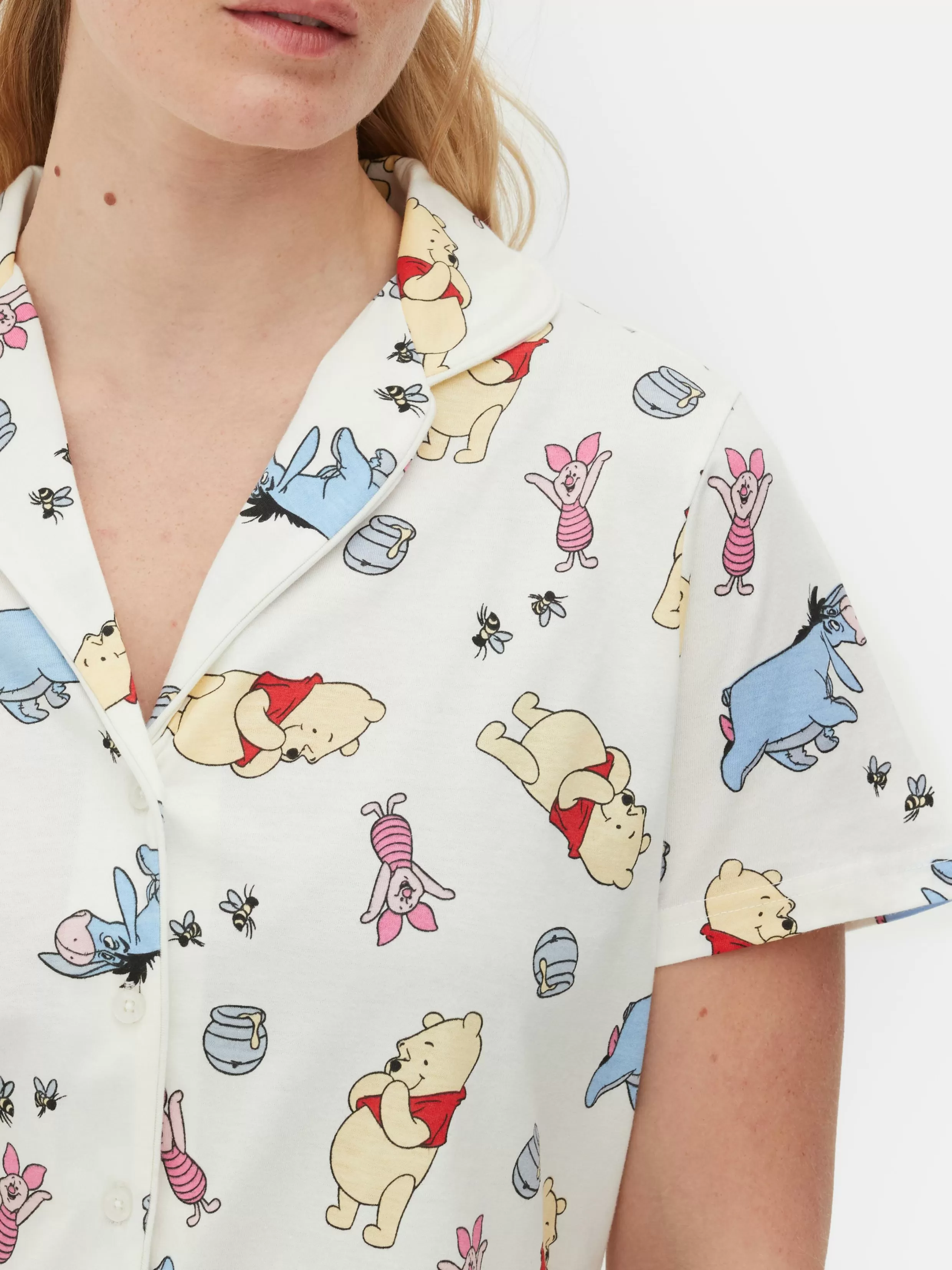 Primark Pyjamasets^Pyjama Met T-shirt En Short Disney's Winnie De Poeh