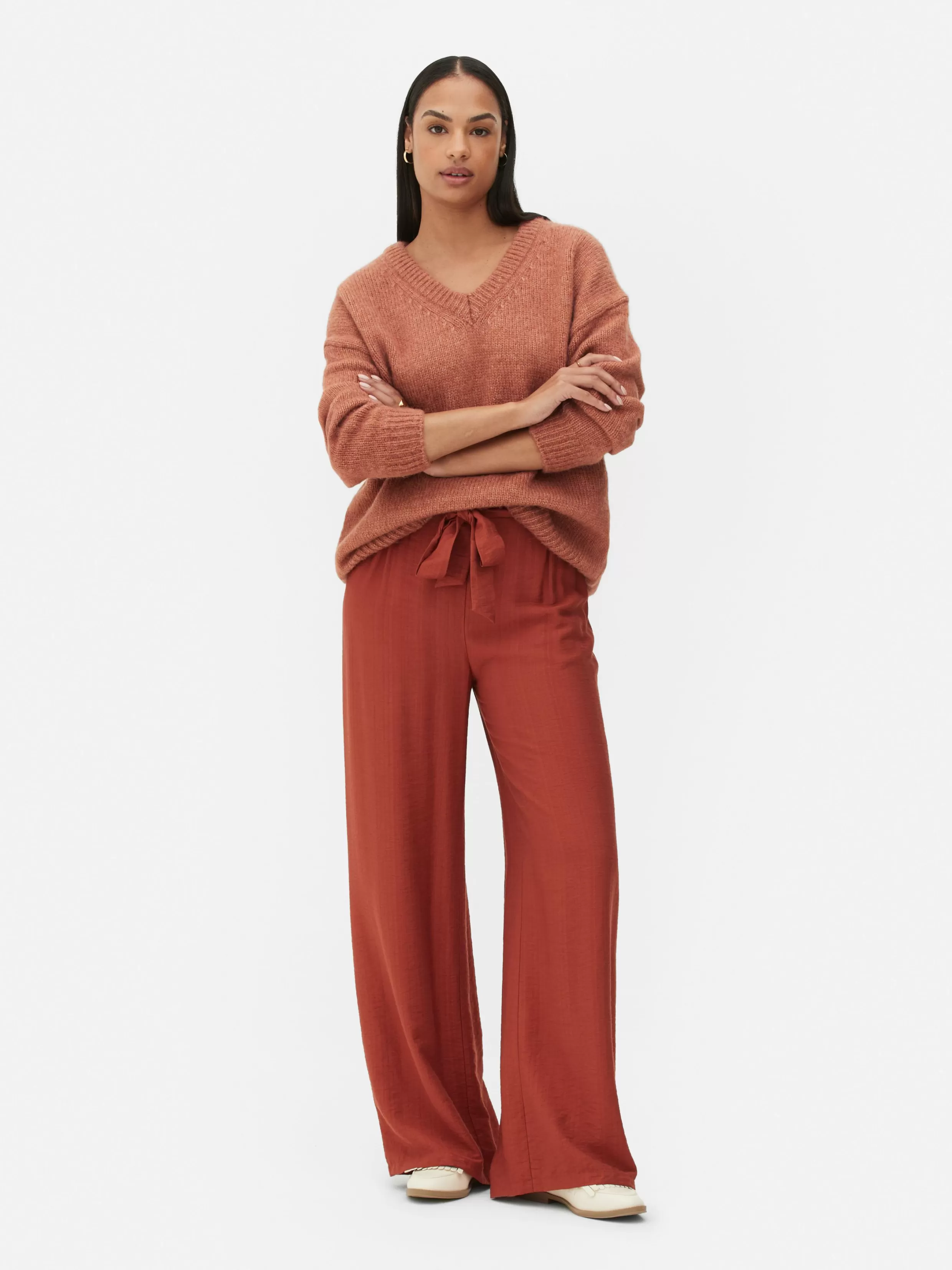 Primark Truien En Vesten^Regular Fit Trui Met V-hals