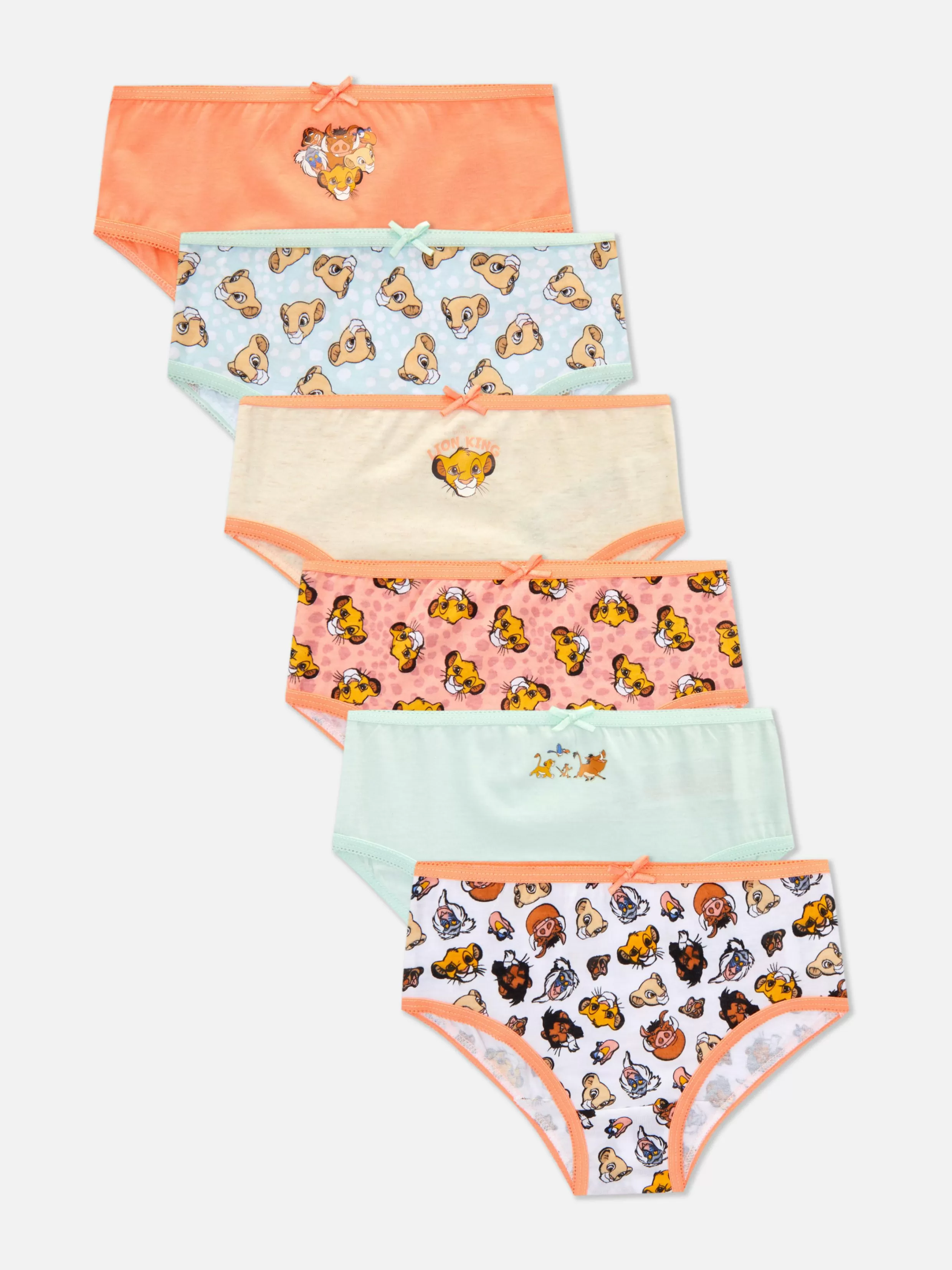 Primark Ondergoed^Slips 30 Jaar Disney's The Lion King, Set Van 6