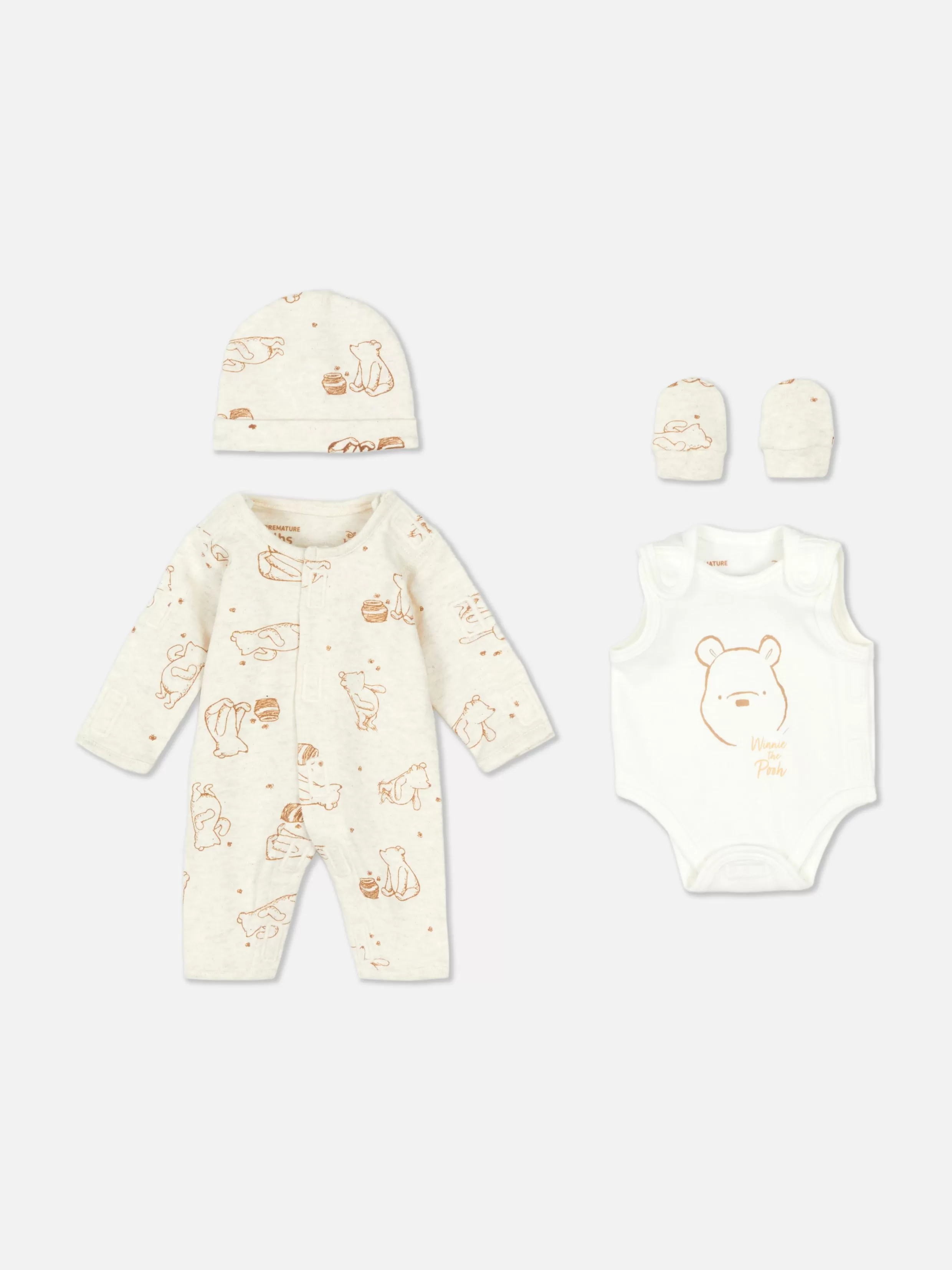 Primark Sets En Outfits^Starterset Voor Vroeggeboren Baby's Disney Winnie The Pooh