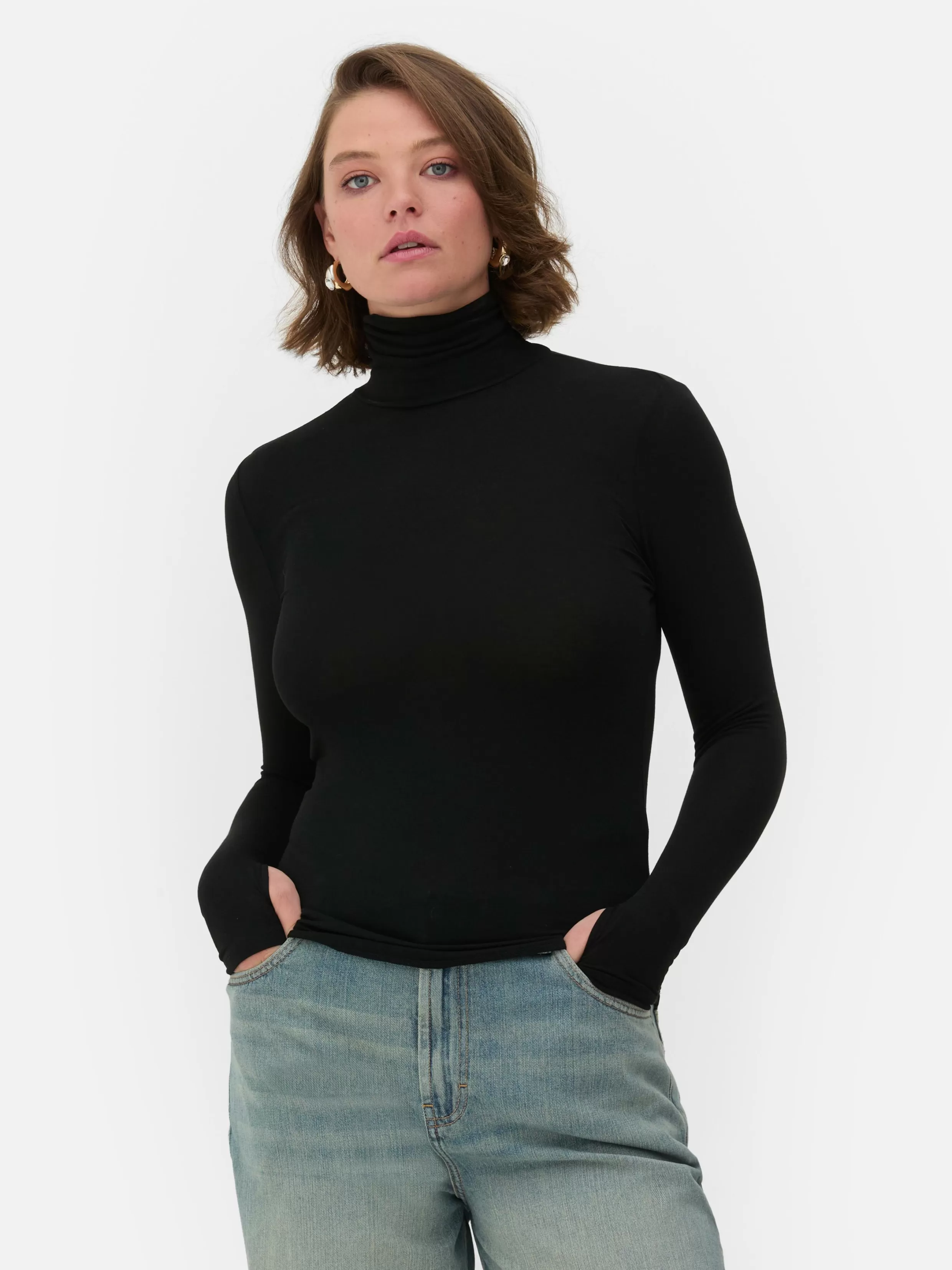 Primark Warme Winterkleding | Tops En T-Shirts^Top Met Rolkraag En Lange Mouwen Rita Ora