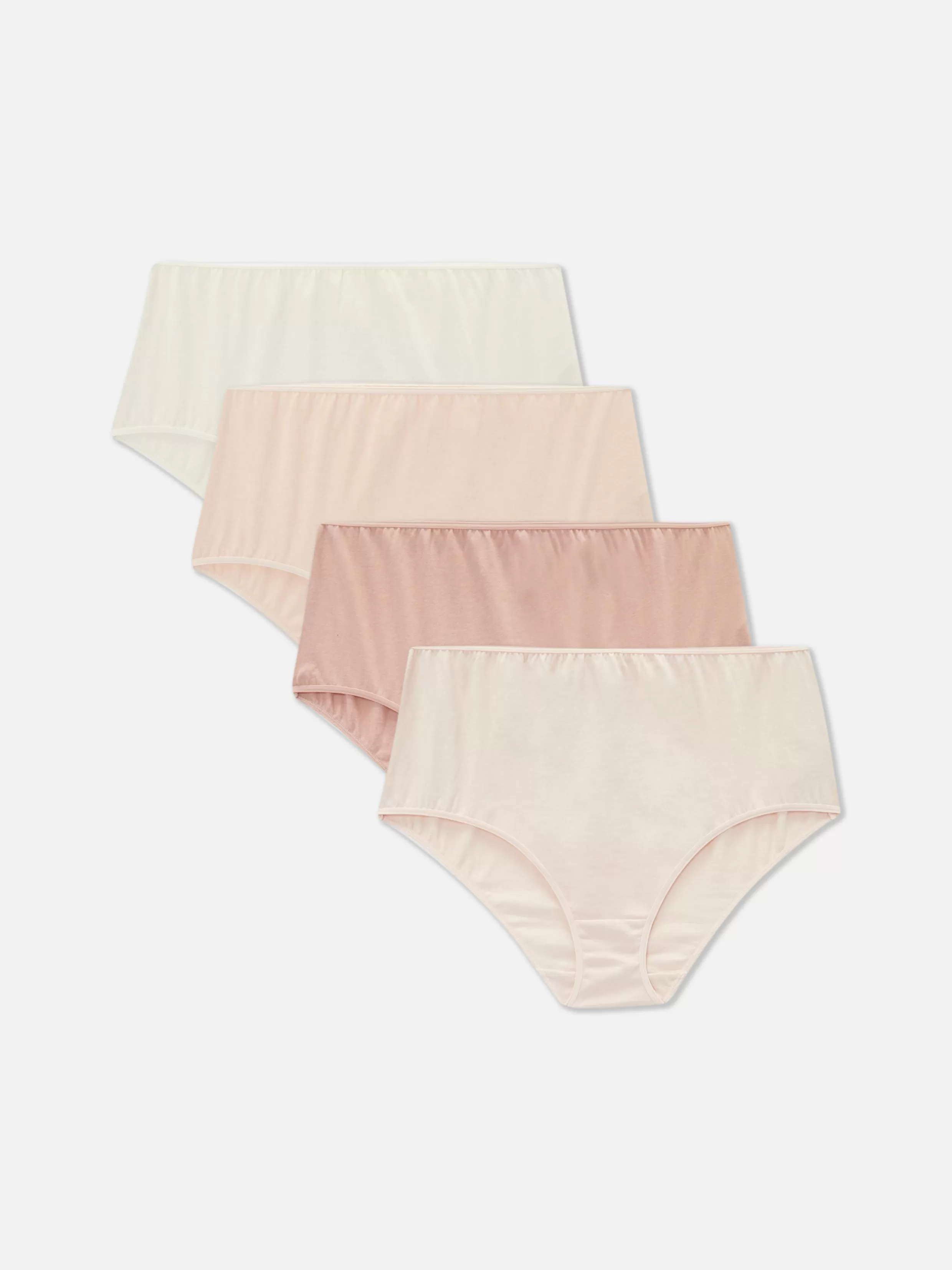 Primark Ondergoed^Volledig Bedekkende Slips Voor Elke Dag, Set Van 4