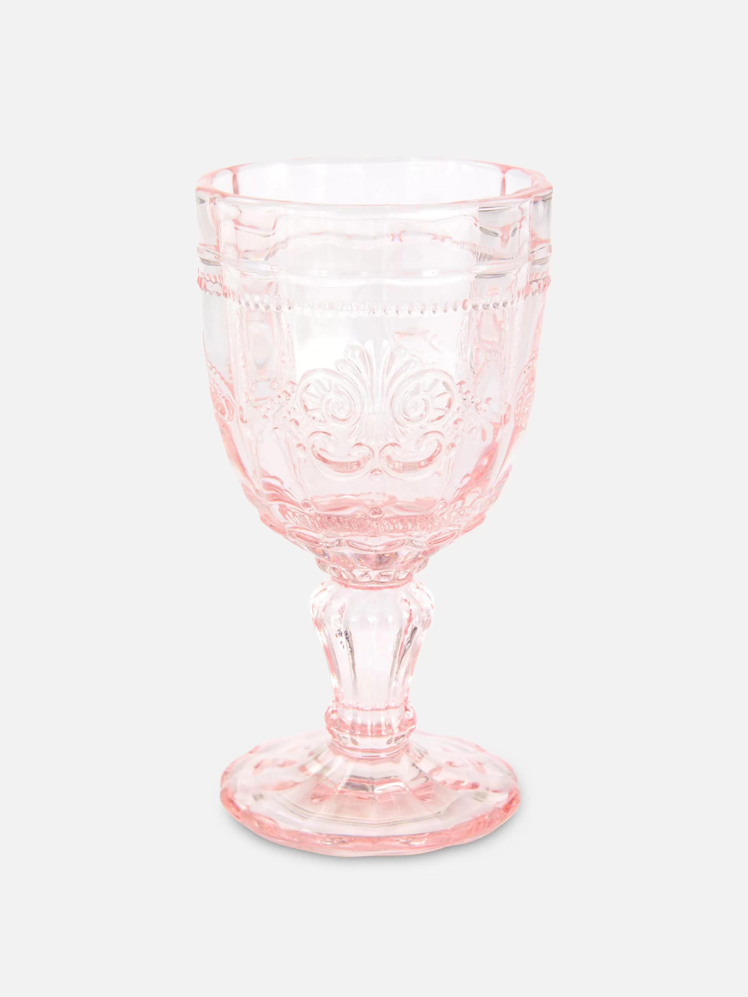 Primark Servies^Wijnglas Met Reliëf