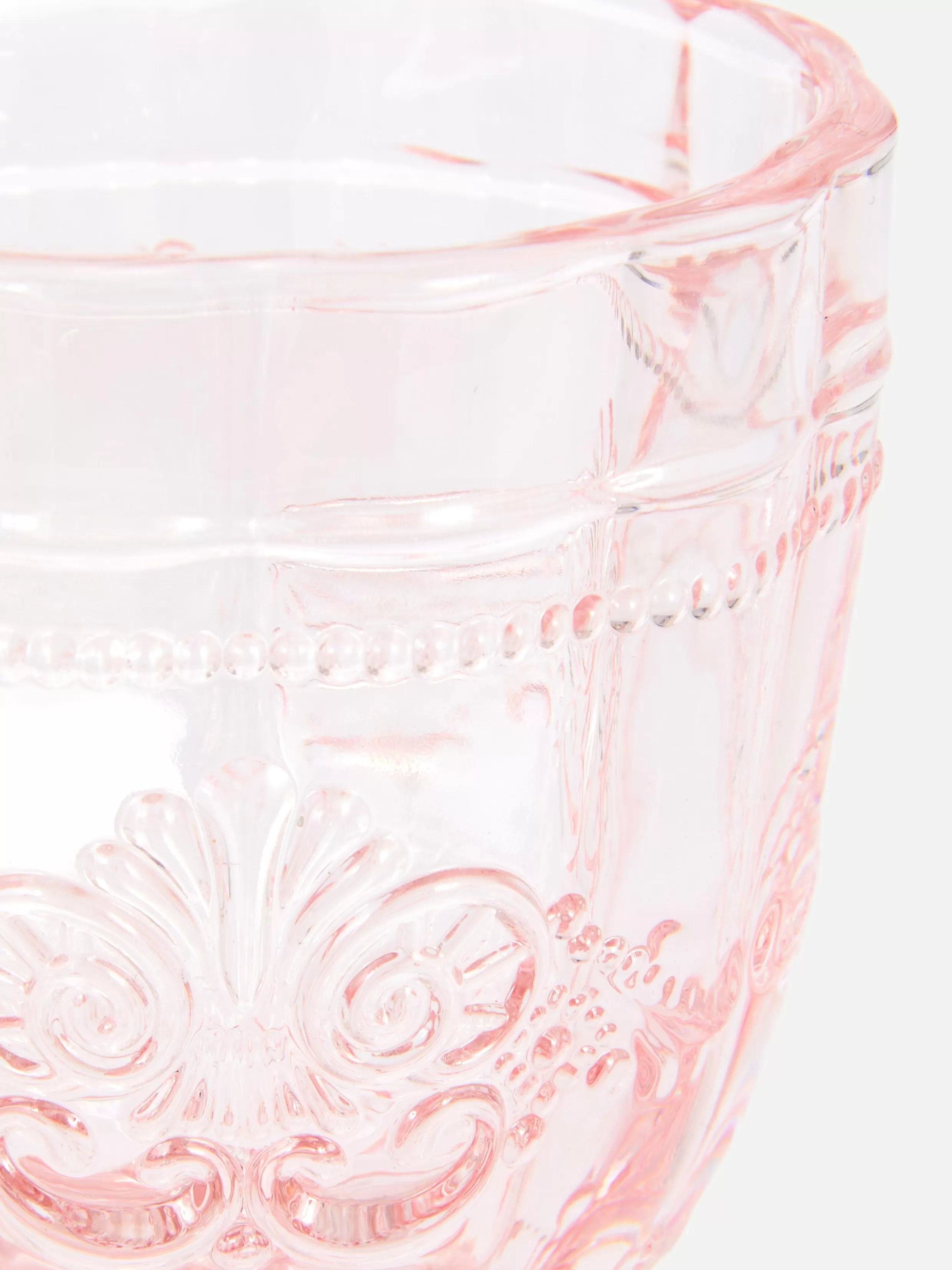 Primark Servies^Wijnglas Met Reliëf