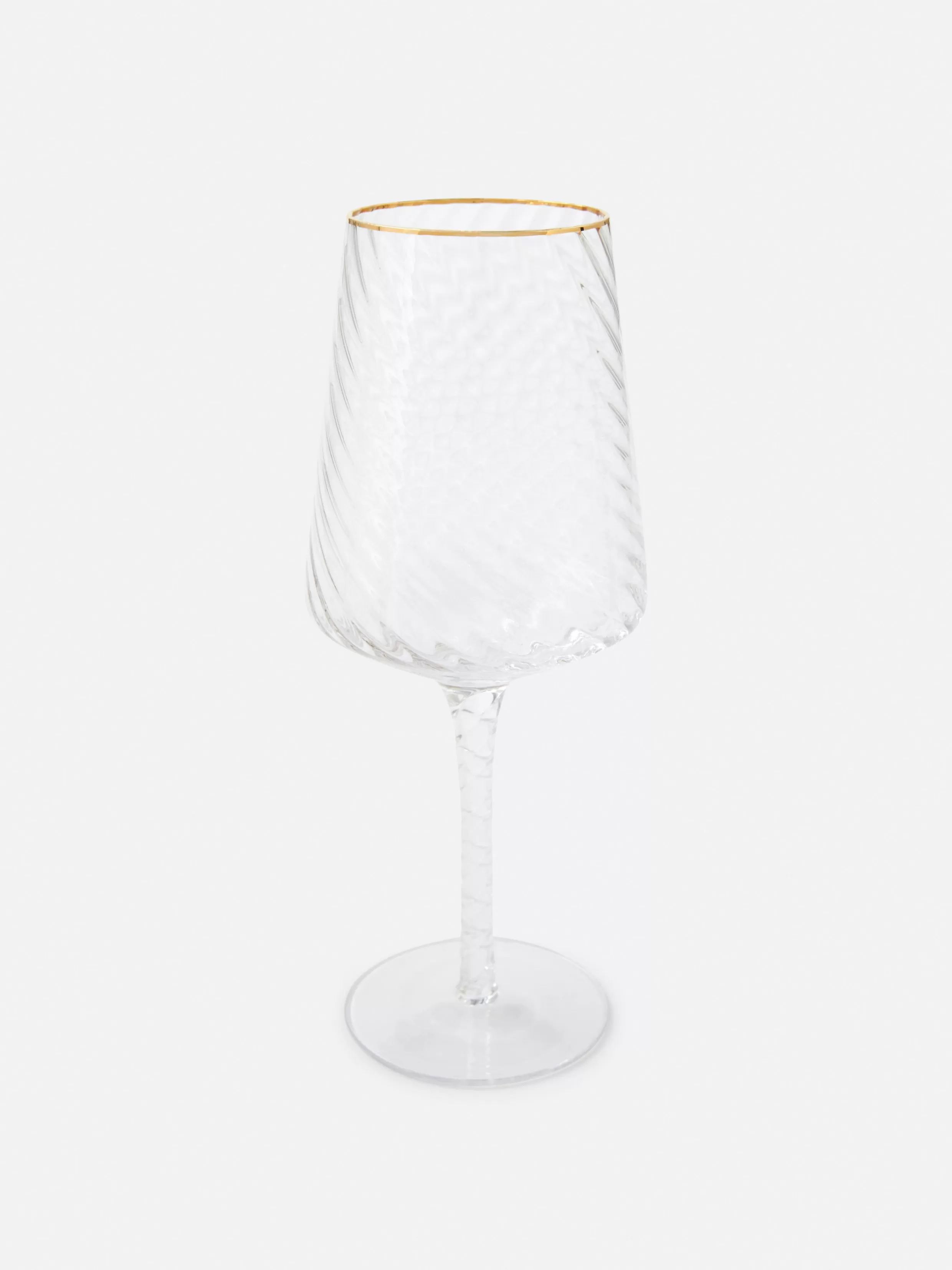 Primark Servies^Wijnglas Met Swirl-effect